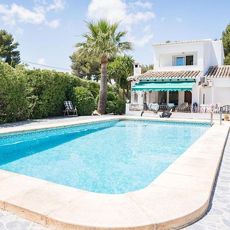Casa Maria Top Floor Studio Apartment With Swimming Pool Javea Ngoại thất bức ảnh
