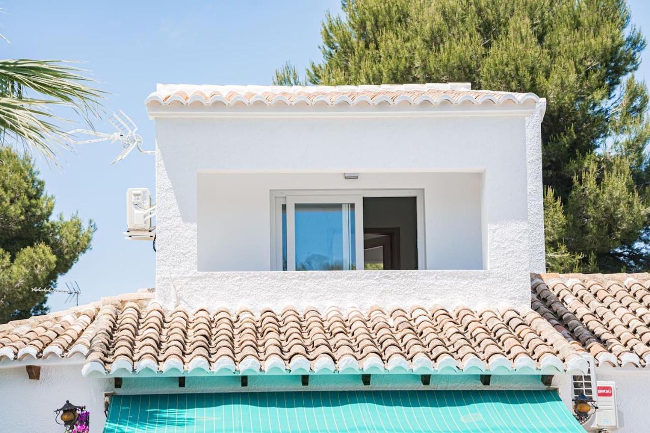 Casa Maria Top Floor Studio Apartment With Swimming Pool Javea Ngoại thất bức ảnh