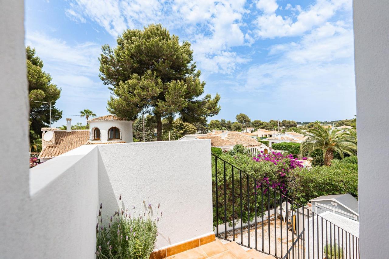 Casa Maria Top Floor Studio Apartment With Swimming Pool Javea Ngoại thất bức ảnh