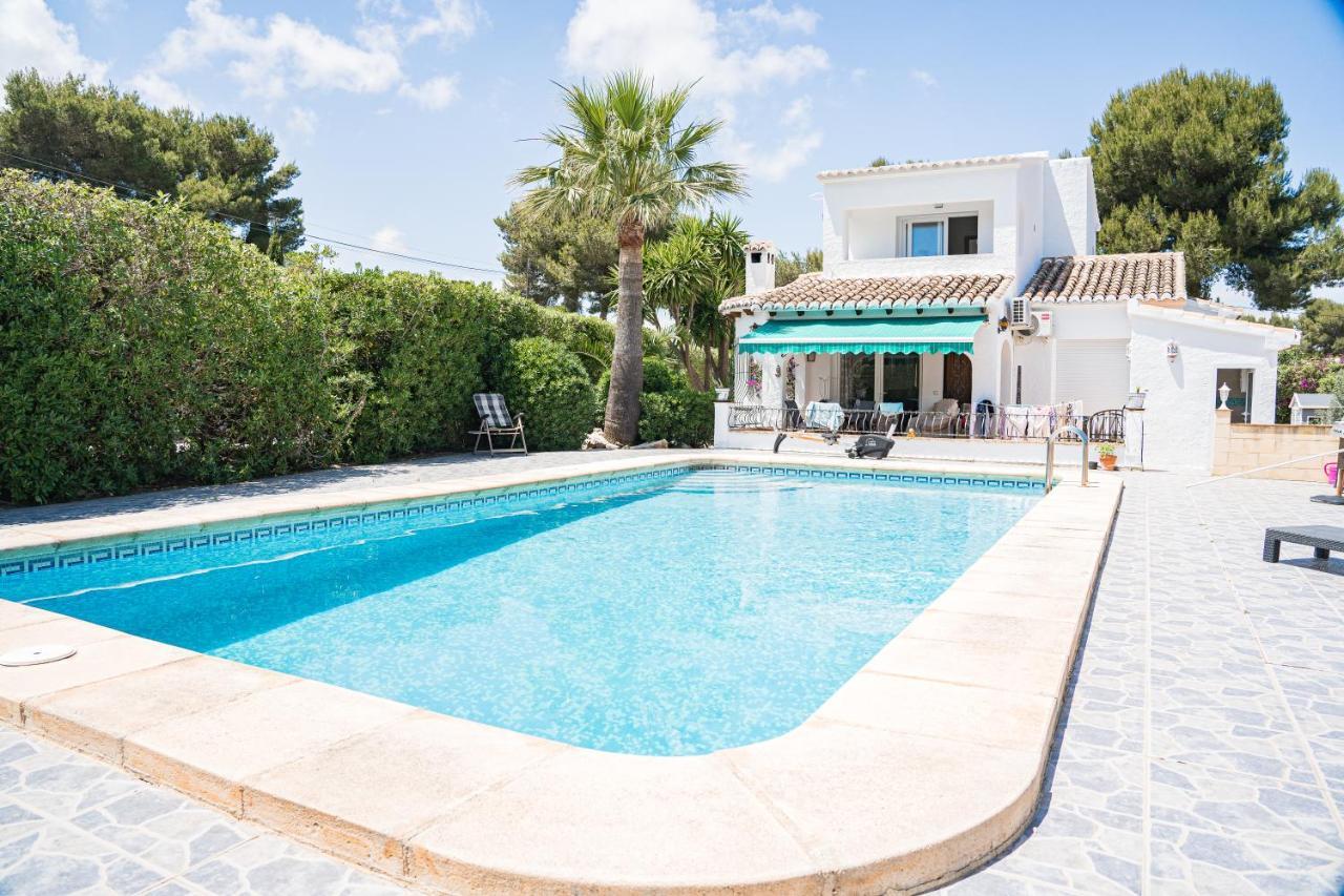 Casa Maria Top Floor Studio Apartment With Swimming Pool Javea Ngoại thất bức ảnh