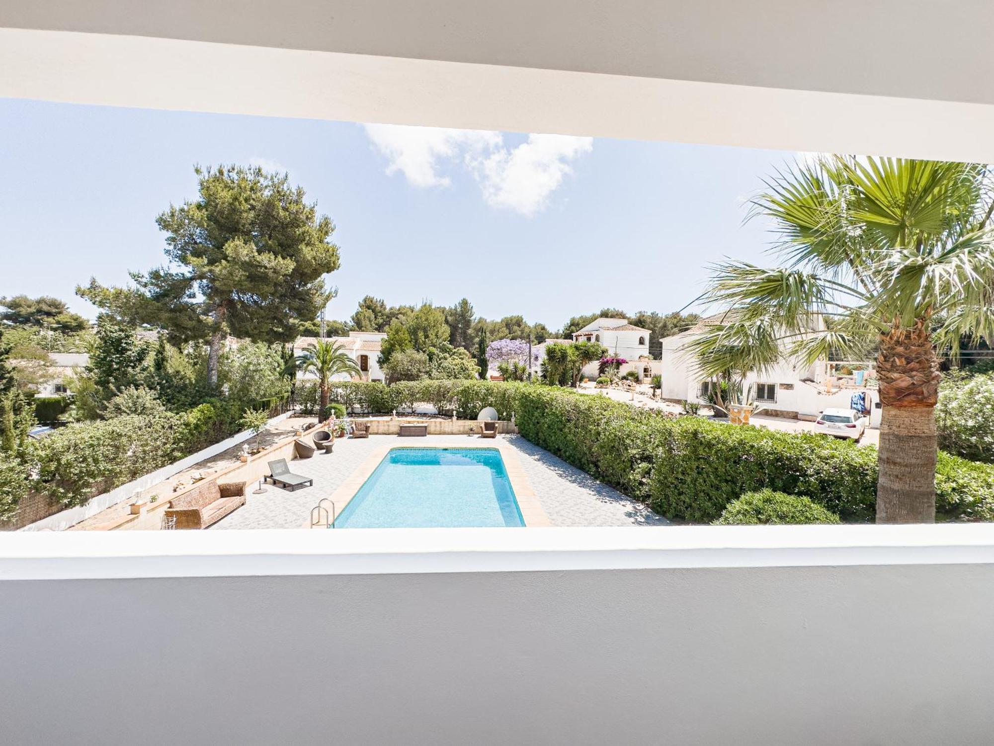 Casa Maria Top Floor Studio Apartment With Swimming Pool Javea Ngoại thất bức ảnh