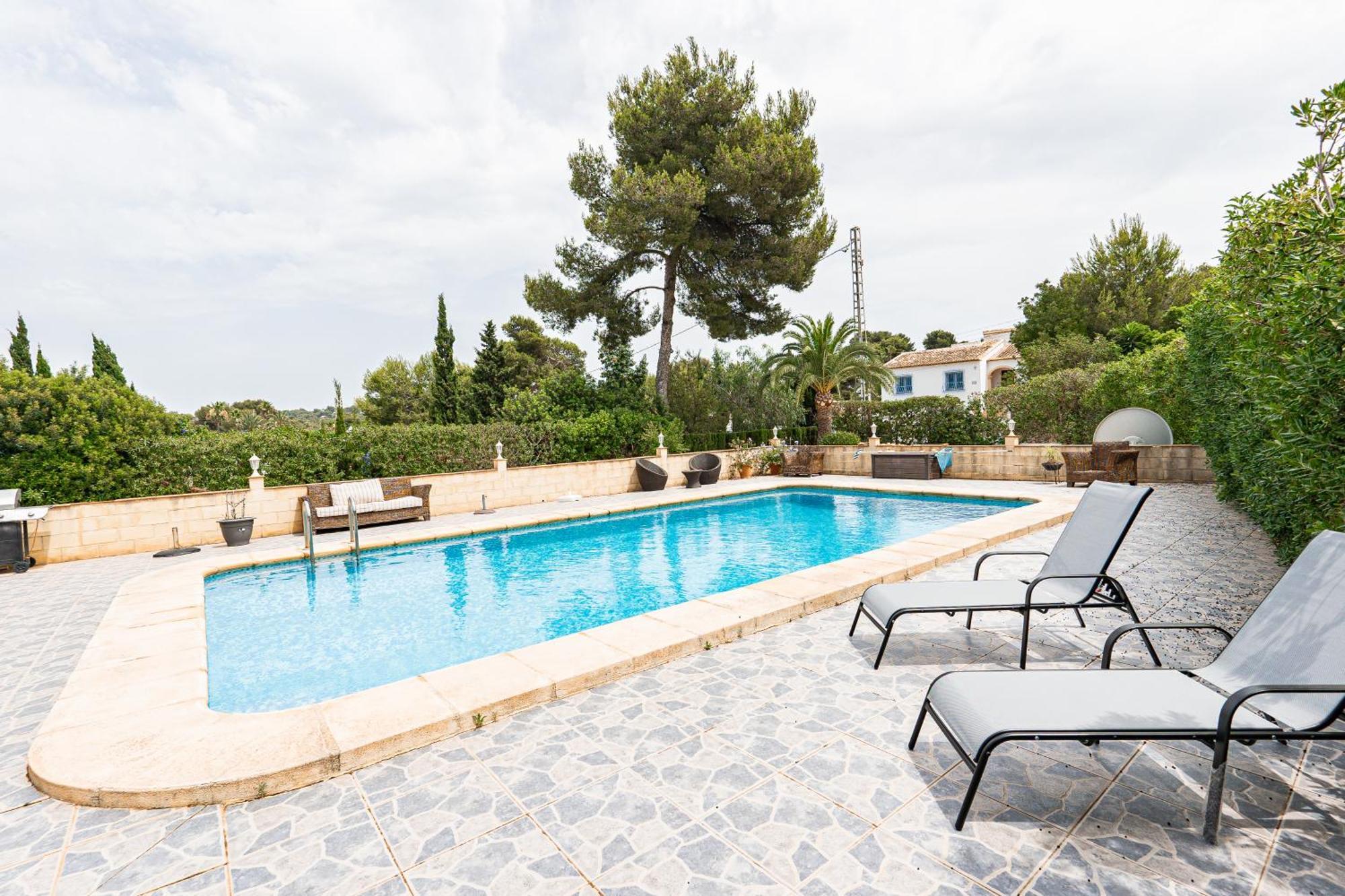 Casa Maria Top Floor Studio Apartment With Swimming Pool Javea Ngoại thất bức ảnh