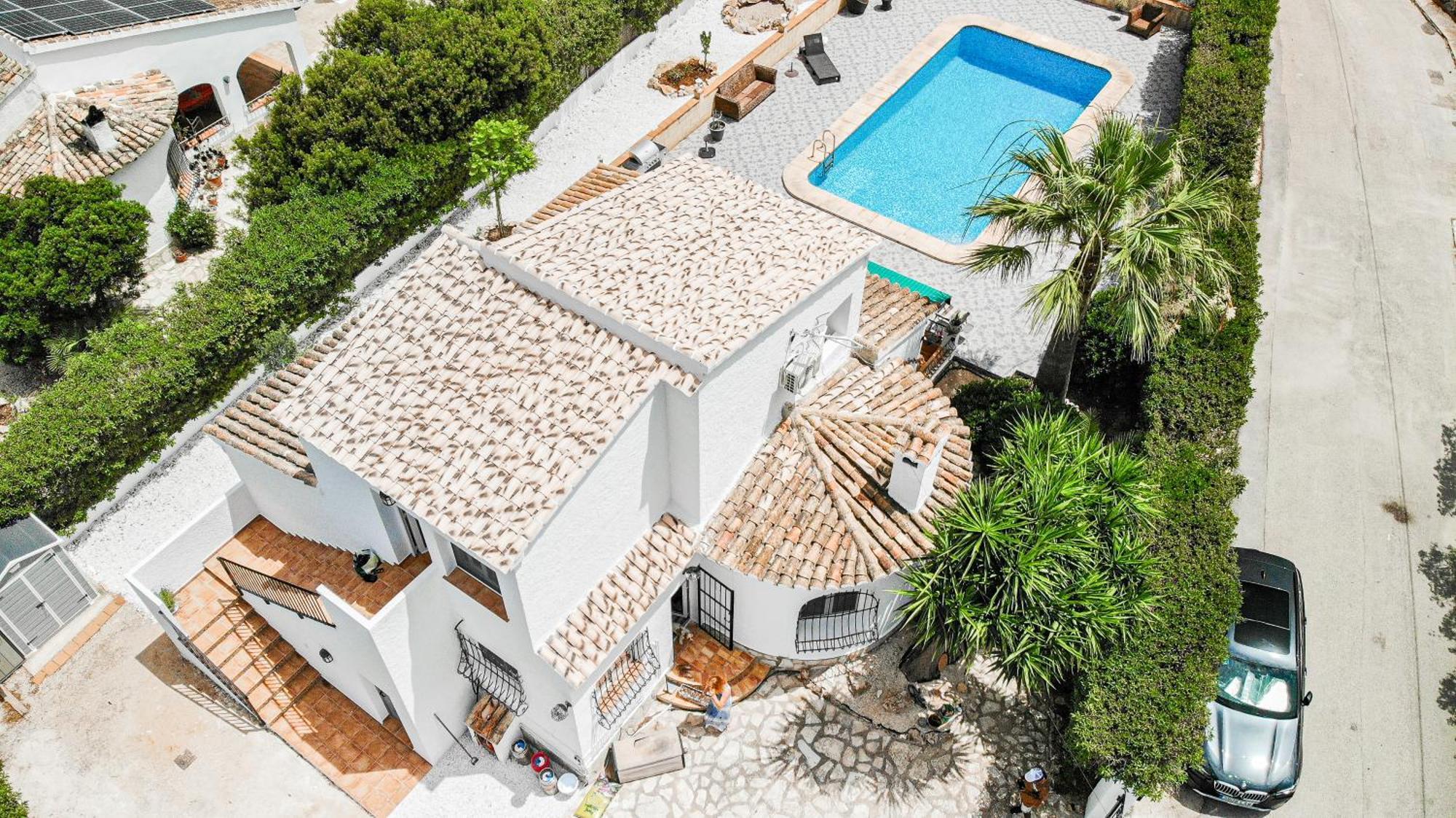 Casa Maria Top Floor Studio Apartment With Swimming Pool Javea Ngoại thất bức ảnh