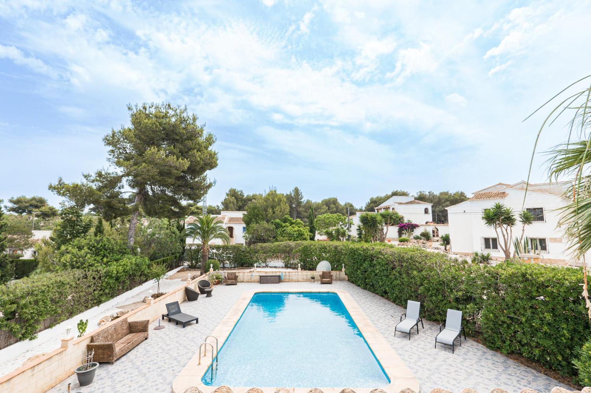 Casa Maria Top Floor Studio Apartment With Swimming Pool Javea Ngoại thất bức ảnh