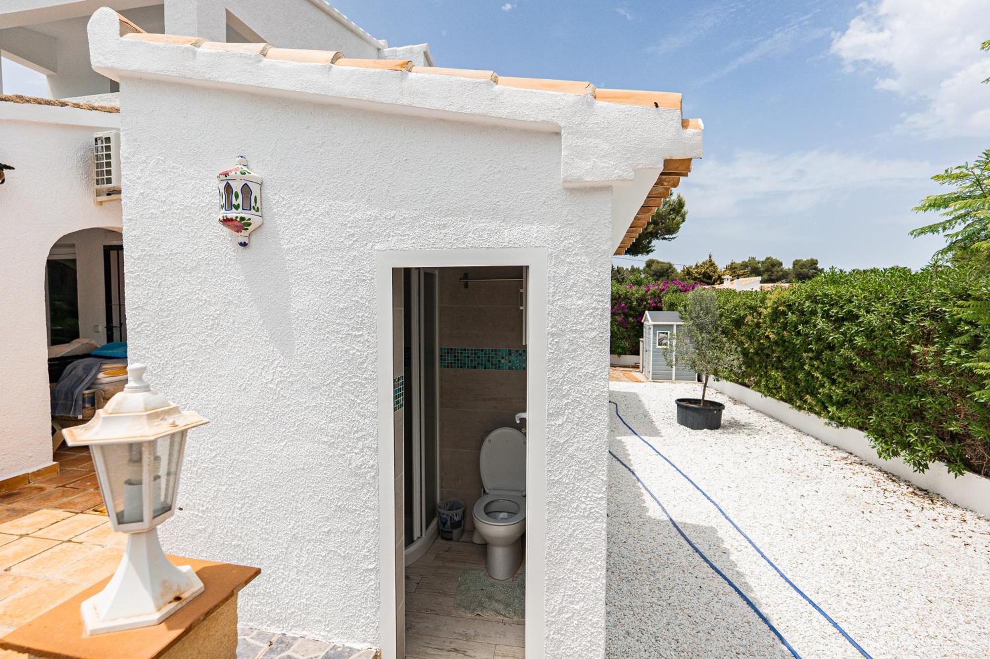 Casa Maria Top Floor Studio Apartment With Swimming Pool Javea Ngoại thất bức ảnh